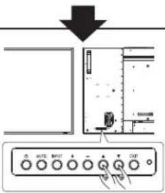 MITSUBISHI M551ID3250 - Basic operation of OSD - 5