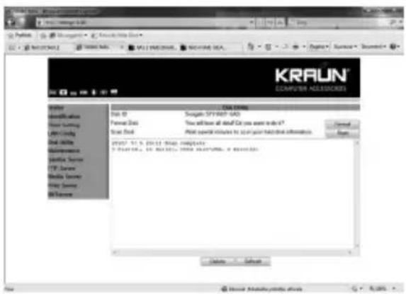 Kraun KR.QE - Formatowanie dysku - 1