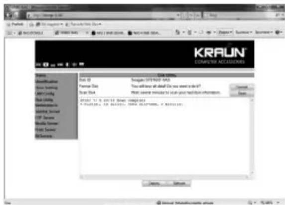 Kraun KR.QE - Configuración del NAS - 1