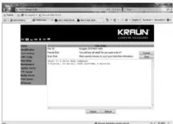 Kraun KR.QE - Formatar disco - 1