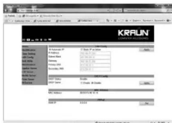 Kraun KR.QE - Configuración IP - 1
