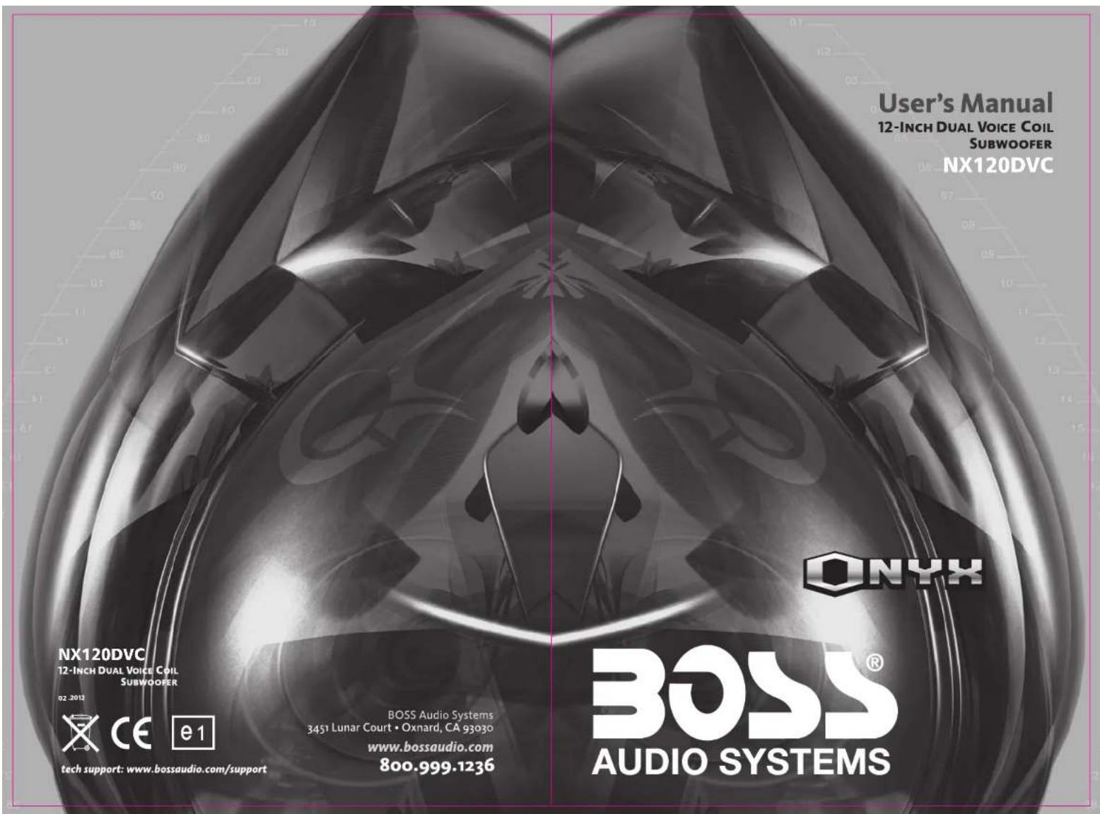 BOSS Onyx NX120DVC - 1