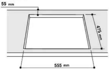SCHOLTES TV 640 GHWH - Encastrement - 2