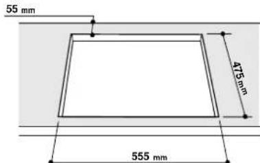 SCHOLTES TV 640 GHWH - Inbouw - 2