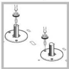 SCHOLTES TG 641 GH WH - Replacing the nozzles on separate "double flame " burners: - 3