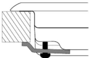 SCHOLTES TG 641 GH IX - Fitting the appliance - 4