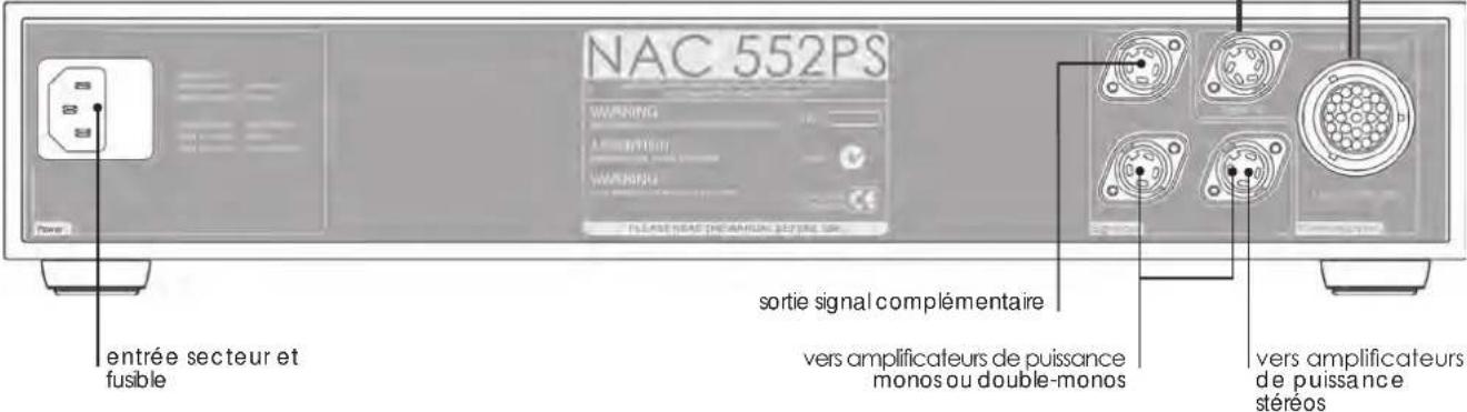 NAIM NAP 155 XS - NAC 552 relié au NAC 552PS - 2