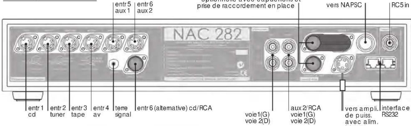 NAIM NAP 155 XS - Pré amplificateur NAC 282 - 1