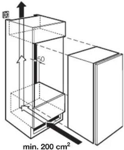 V-ZUG Winecooler SL - Das Gerät braucht Luft - 1
