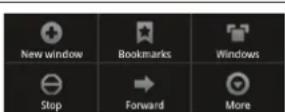 COBY Kyros MID7015B - + To switch between browser windows. - 1