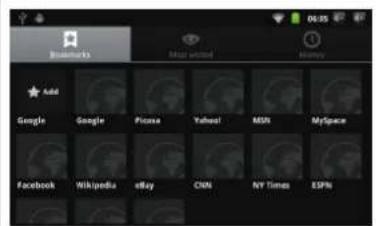 COBY Kyros MID7015B - + Pour mesure une page web en signet - 3
