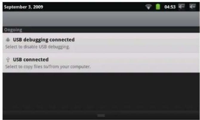 COBY Kyros MID7015B - A propos des Notifications - 1