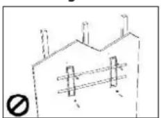 Legamaster PROFESSIONAL eScreen - Veiligheidsmaatregelen voor wandbevestiging - 1