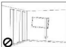 Legamaster PROFESSIONAL eScreen - Wall mounting safety notes - 4