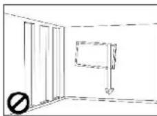 Legamaster PROFESSIONAL eScreen - Consignes de sécurité pour le montage mural - 4