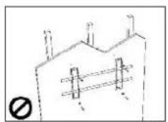 Legamaster PROFESSIONAL eScreen - Duvara montaj güvenlik notları - 1