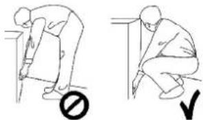 Legamaster PROFESSIONAL eScreen - - Carrying Notice: - 1