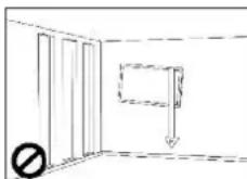 Legamaster PROFESSIONAL eScreen - Veiligheidsmaatregelen voor wandbevestiging - 3