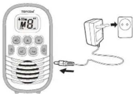TOPCOM Babytalker 1020 - Isaetning af batterier i forealdreenheden - 3