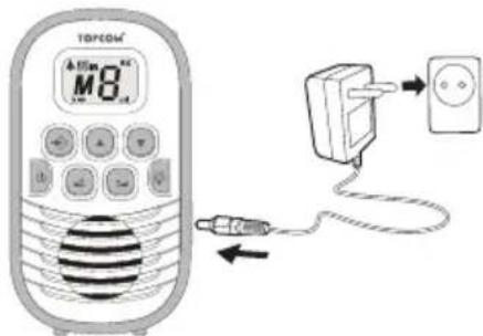 TOPCOM Babytalker 1020 - Ladowanie baterii Jednostki dla rodzica - 2
