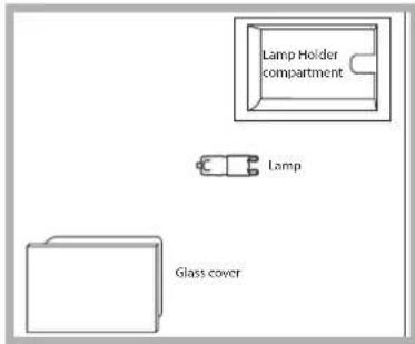 HOTPOINT-ARISTON FK 892 EJ P. 20 XHA - Replacing the light bulb - 1