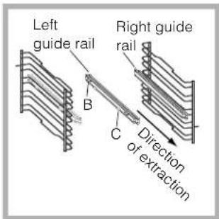 HOTPOINT-ARISTON FK 892 EJ P. 20 XHA - Sliding rack kit assembly - 2