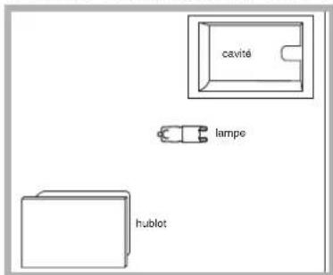 HOTPOINT-ARISTON FK 892 EJ P. 20 XHA - Remplacement de l'ampoule déclairage - 1