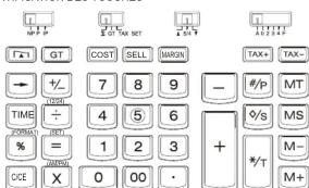 Datexx MP241 - KEY IDENTIFICATION IDENTIFICATION DES TOUCHES - 1