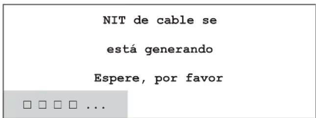 KATHREIN UFG 300 - Generación de la NIT de cable, conexión y desconexión de la NIT de cable - 3