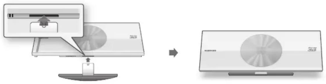 SAMSUNG BDES7009 - Metodo 1 Installazione su supporto - 1