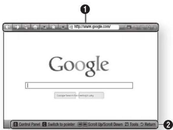SAMSUNG BDES7009 - Der Webbrowser im Überblick - 1