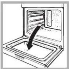 HOTPOINT-ARISTON FK 61.1 XHA - Limpiar la puerta - 1