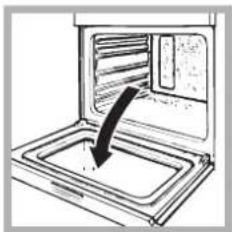 HOTPOINT-ARISTON FK 61.1 XHA - Pulire la porta - 1