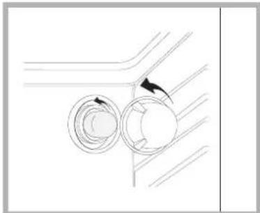 HOTPOINT-ARISTON FK 61.1 XHA - Remplacement de l'ampoule d'éclairage - 1