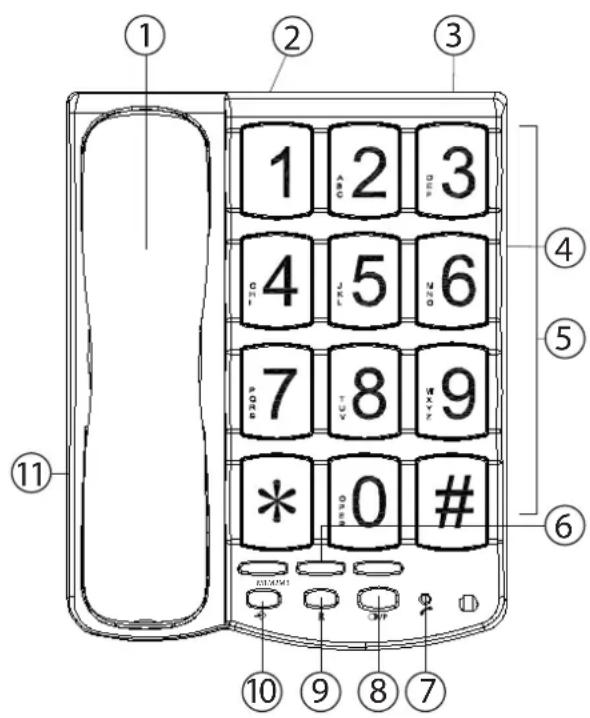 TOPCOM Sologic T101 - Installation de la ligne téléphonique - 1