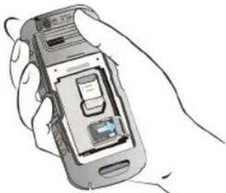 SONIM XP3300 Force - Insertion d'un carte Micro SD dans le téléphone - 2