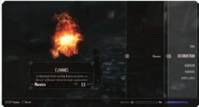 Bethesda The Elder Scrolls V: Skyrim Dawnguard (PC) - MENU DE MAGIE - 1