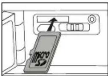 OREGON SCIENTIFIC ATC Chameleon - Operating Elements - MicroSD card Insertion - 1