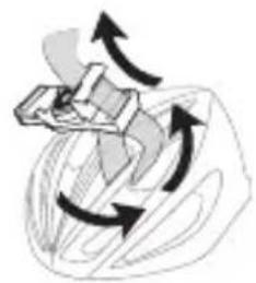 OREGON SCIENTIFIC ATC Chameleon - Mounting - Vented Helmet Mount - 1