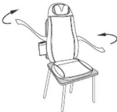 SOEHNLE Chill & Go Plus - Befestigung der Massage-Sitzauflage - 1