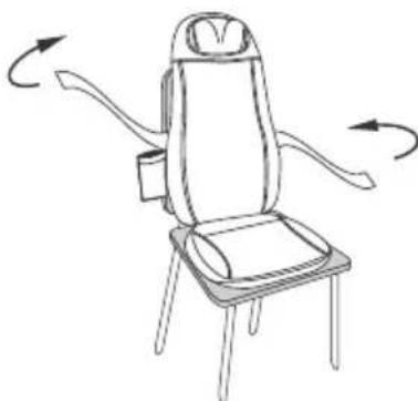 SOEHNLE Chill & Go Plus - Fijación del asiento de masaje - 1