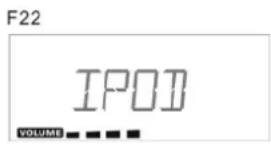 Sunstech LCXUM500iPod - Durante l'unità in modalità standby: - 1