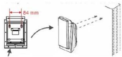 Sunstech LCXUM500iPod - Montagezeichnung des Geräts und der Laufsprecher - 2