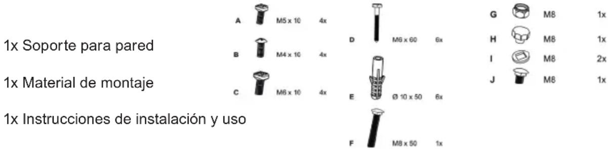 Cabstone TV EasyScope Multi - Piezas containidas en el embalaje: - 1