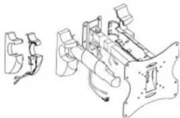 Cabstone TV EasyScope Multi - Paso 3 Disposition de los cables: - 1