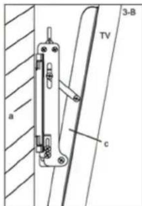 Cabstone TV EasyFlex XL - Paso 3 Come agganciare: - 2