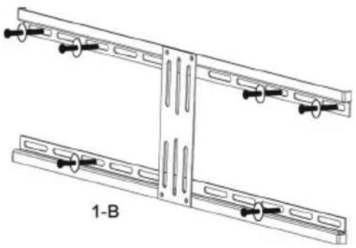 Cabstone TV EasyFlex XL - Step 1 Wall Installation: - 1