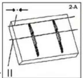 Cabstone TV EasyFix L - Steg 2 Montera skärmhällaren på baksidan av skärmen: - 1