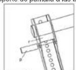 Cabstone TV EasyScope L - Paso 2 Instalación de la abrazadora de噎alla: - 1