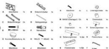 Cabstone TV EasyScope L - Lieferumfang: - 1